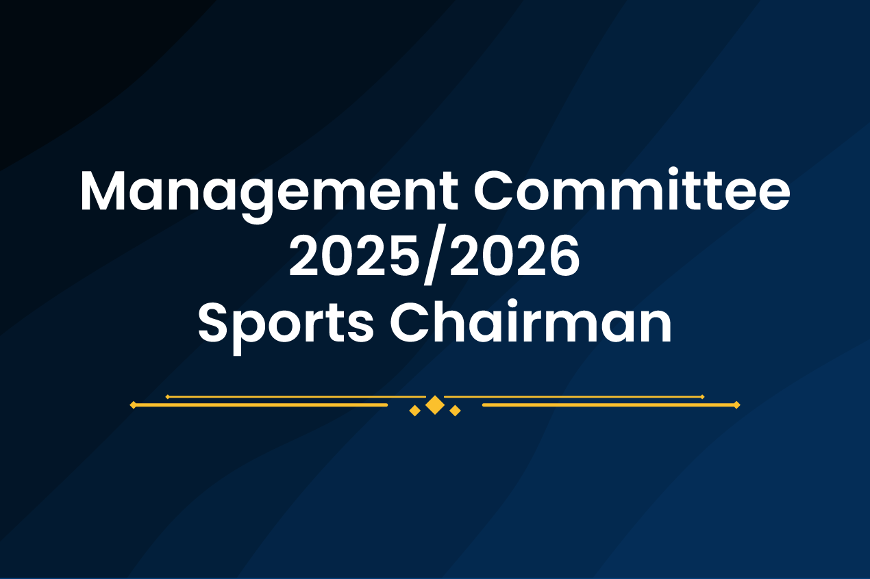 Management Committee 2025-2026 Sports Chairman