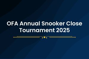 OFA Annual Snooker Close Tournament 2025