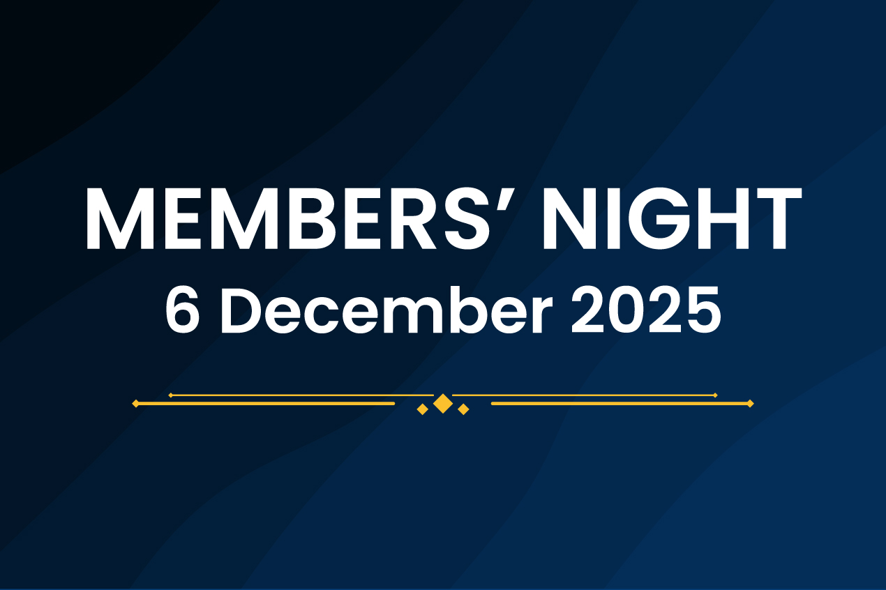 Members Night 6 December 2025