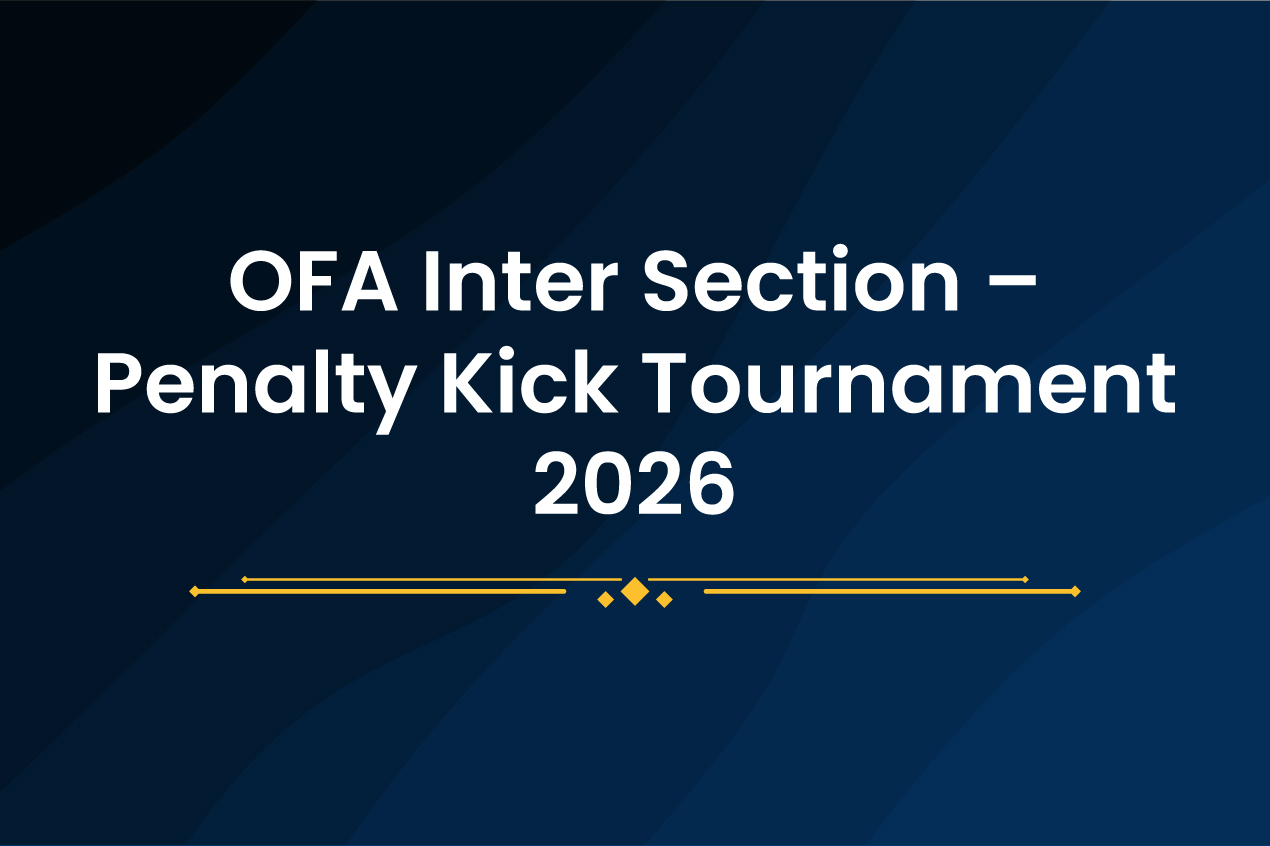 OFA Intersection Penalty Kick Tournament 2026