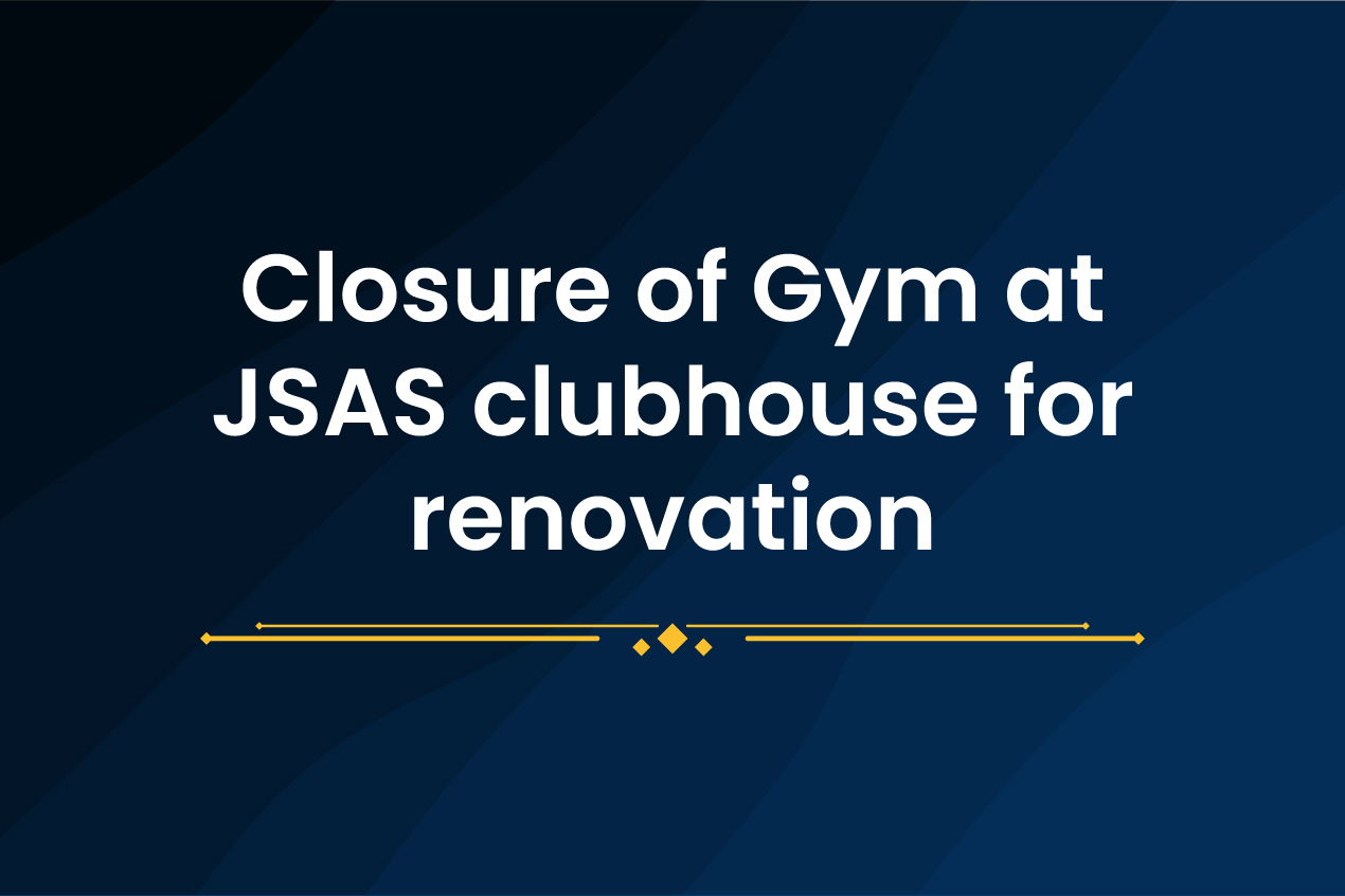 Closure-of-Gym-at-JSAS-clubhouse-for-renovation