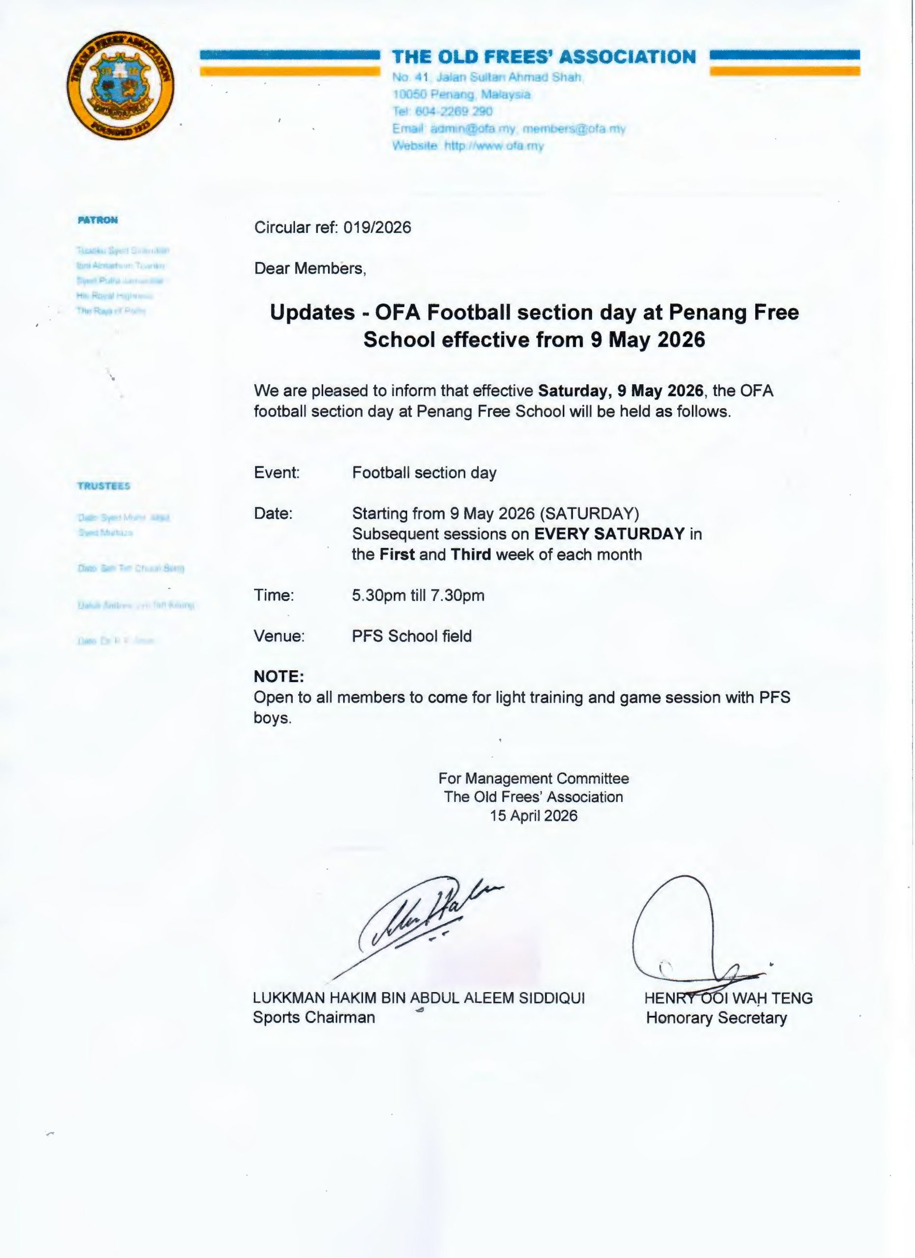 Circular-Updates-on-Football-section-day-at-PFS