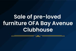 Sale-of-pre-loved-furniture-Bay-Avenue-clubhouse