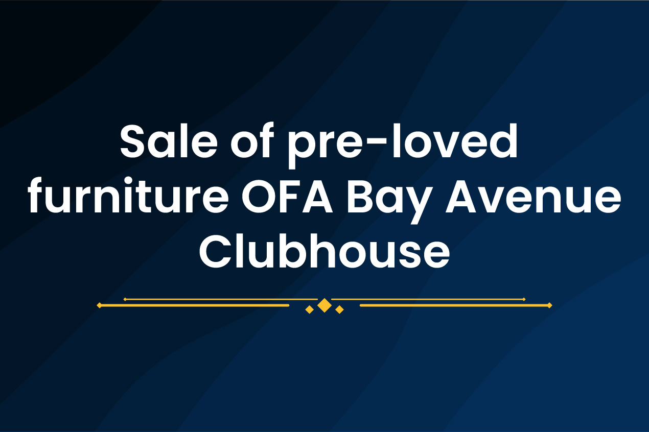 Sale-of-pre-loved-furniture-Bay-Avenue-clubhouse