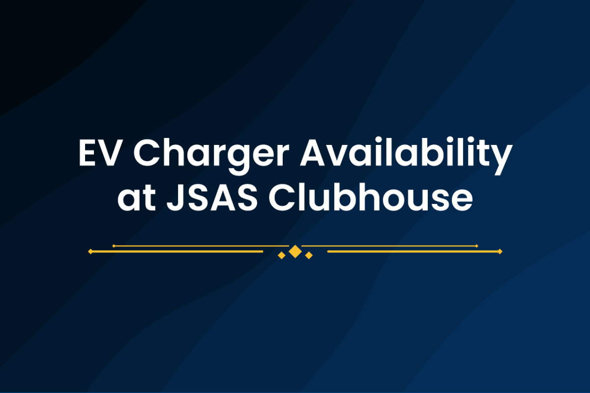 EV Charger Availability JSAS Clubhouse