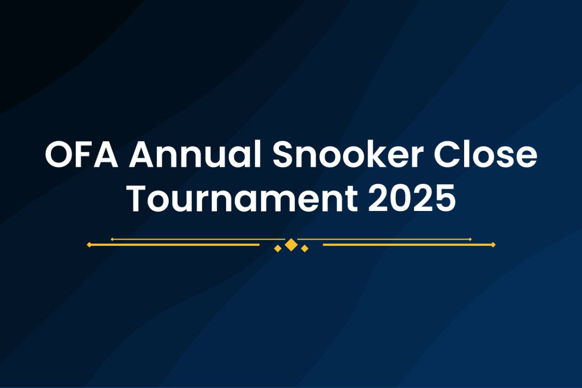 OFA Annual Snooker Close Tournament 2025